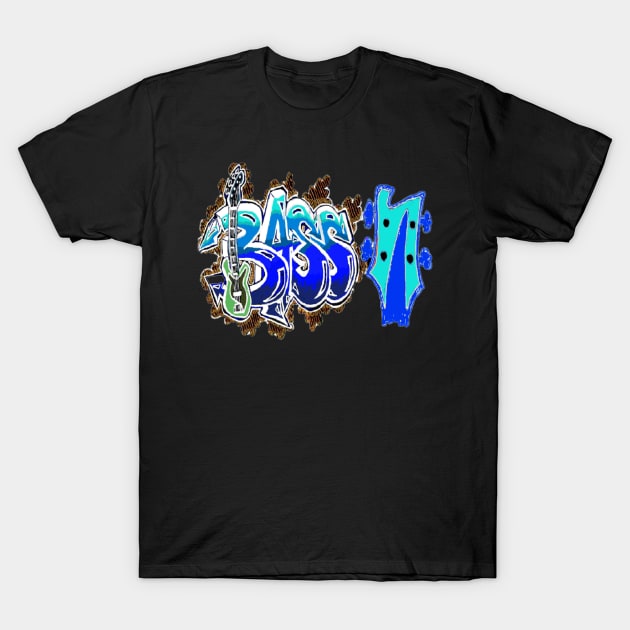 Bass Bassist Bass player bass T-Shirt by LowEndGraphics